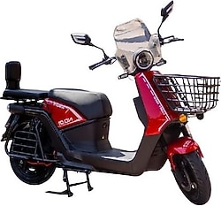 Mobilette Cary 10000 3000 W Elektrikli Motosiklet Kırmızı
