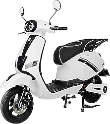 Mobilette Wind 5500 1500 W Elektrikli Motosiklet Beyaz