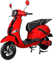Mobilette Wind 5500 1500 W Elektrikli Motosiklet Kırmızı
