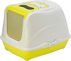 Moderna Flip Cat 50 cm Sarı Kapalı Kedi Tuvaleti