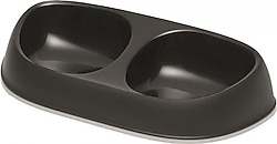 Moderna Sensibowl 2x200 ml Siyah Mama ve Su Kabı