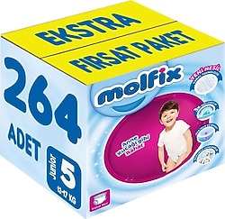 Molfix 5 Numara Junior 44'lü 6 Adet Külot Bez