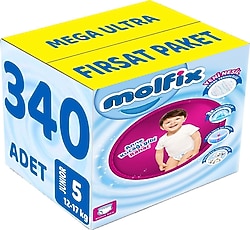 Molfix 5 Numara Junior 68'li 5 Adet Külot Bez