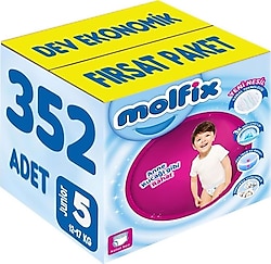 Molfix 5 Numara Junior 44'lü 8 Adet Külot Bez
