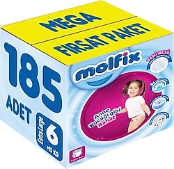 Molfix 6 Numara Extra Large 185'li Külot Bez
