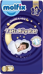 Molfix Tatlı Rüyalar 5 Numara Junior 58'li Bebek Bezi