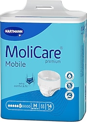 Molicare Premium Mobile Emici Külot 6 Damla Orta Boy M 14'lü 3 Adet Hasta Bezi