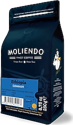 Moliendo Ethiopia Djimmah Çekirdek Kahve 250 gr