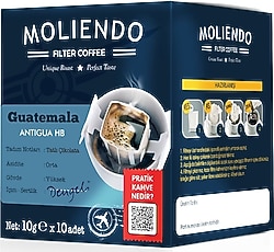 Moliendo Guatemala Antigua HB Pratik Filtre Kahve 10x10 gr