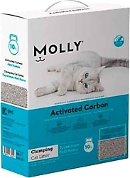 Molly Aktif Karbonlu 10 lt Topaklanan Kedi Kumu