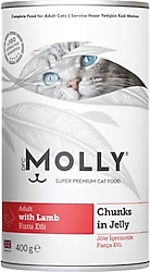 Molly Jöleli Parça Etli 400 gr Yetişkin Konserve Kedi Maması