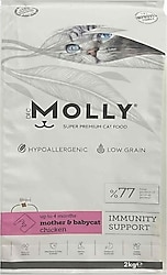 Molly Mother & Babycat Tavuklu 2 kg Yavru Kedi Maması