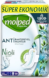 Molped Hijyen Max Gece 14'lü Hijyenik Ped