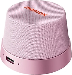 Momax Vibe Go Pembe Bluetooth Hoparlör