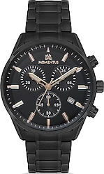 Momentus Casual SC380B-04SR Siyah Erkek Kol Saati