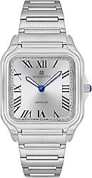 Momentus Crown Master EM348S-02SS Çelik Kordon Gümüş Erkek Kol Saati