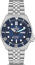 Momentus MechaMaster TM352T-11SS Gümüş-Mavi Erkek Kol Saati