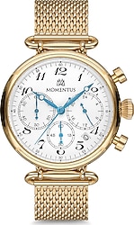 Momentus Timeless Charm TC250G-02SG Hasır Kordon Altın Kadın Kol Saati