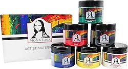 Mona Lisa 125 ml Ana Renk 6'lı Akrilik Boya