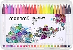 Monami Plus Pen 3000 48'li Fineliner Keçeli Kalem Seti