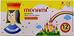 Monami 12'li Yağlı Pastel Boya