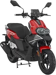 Mondial Skuty 125 cc Scooter Motosiklet Kırmızı