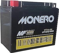 Monero YTX12-BS MF 12 V 10 Ah Motosiklet Aküsü