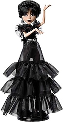 Monster High Wednesday Balo Elbiseli Bebek HXJ03