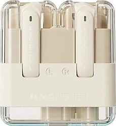 Monster Airmars XKT12 TWS Bej Kulak İçi Bluetooth Kulaklık