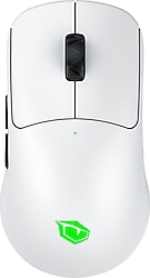 Monster Pusat Ghost Pro Beyaz RGB Şarjlı Optik Kablosuz Oyuncu Mouse