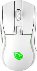 Monster Pusat Reflex Pro Beyaz RGB Şarjlı Optik Kablosuz Oyuncu Mouse