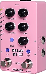 Mooer D7 Dijital Delay Pedalı