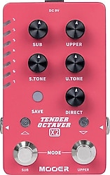 Mooer M730 Tender Octaver X2 Gitar Pedalı