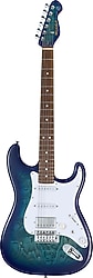 Mooer MSC20 Pro Ocean Blue Elektro Gitar