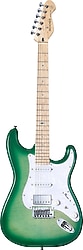 Mooer MSC30 Pro Lemon Green Elektro Gitar