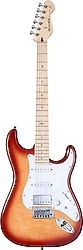 Mooer MSC30 Pro Sunset Red Elektro Gitar