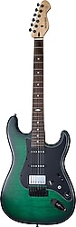 Mooer MSC31 Pro Green Burst Elektro Gitar