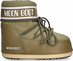 Moon Boot Icon Low Nylon 14093400-007 Yeşil Kar Botu