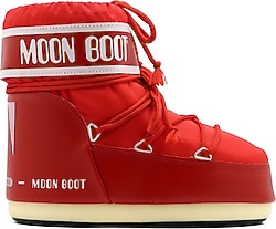 Moon Boot Icon Low Nylon 14093400-009 Kırmızı Kar Botu