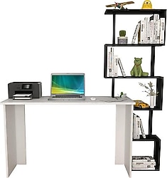 Moonlife Yakamoz Kitaplıklı Çalışma Masası