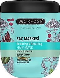 Morfose Kinoa & Kenevir 500 ml Dökülme Karşıtı Saç Maskesi
