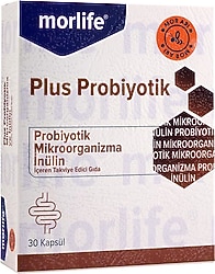 Morlife Plus Probiyotik 30 Kapsül
