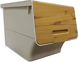 Motek Bambu 33 lt Tekerlekli Organizer