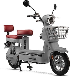 Motolux GO55 800 W Elektrikli Motosiklet Gri