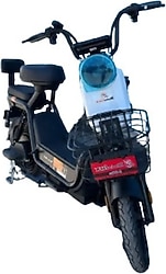 Motolux Gogo 600 W Elektrikli Motosiklet Beyaz