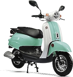 Motolux Vintage S 49.4 cc Scooter Motosiklet Yeşil