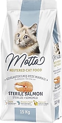 Motto Somonlu 15 kg Kısırlaştırılmış Yetişkin Kedi Maması