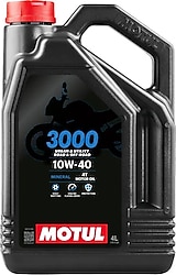 Motul 3000 10W-40 4T 4 lt Mineral Motosiklet Yağı