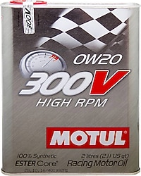 Motul 300V High RPM 0W-20 4'lü 2 lt Motor Yağı