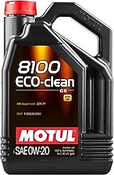 Motul 8100 Eco-Clean 0W-20 5 lt Motor Yağı